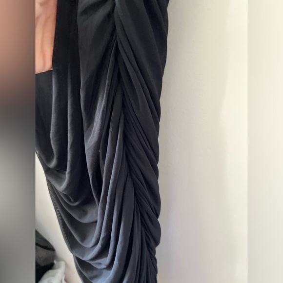 Y2K Betsey Johnson New York Vintage Pink Petal Ruche Formal Prom Dress - Picture 3 of 15